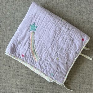 Pottery Barn Kids Lavendar Rainbow Unicorn Euro Sham